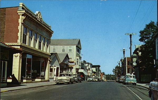 Main Street Bar Harbor Maine