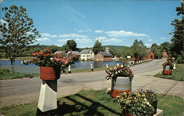 Approach to Village Harrisville New Hampshire
