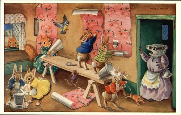 The Paperhangers by Racey Helps Art