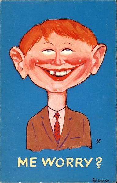 Me Worry? Comic, Funny