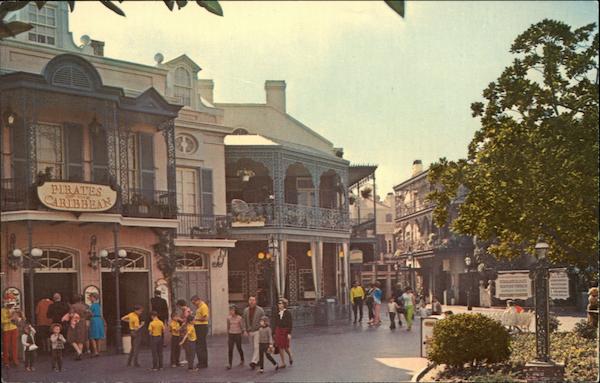 New Orleans Square Disney