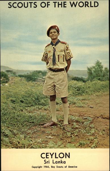 Scouts of the World: Ceylon (Sri Lanka) Boy Scouts