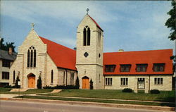 Trinity Evangelical Lutheran Church Waukegan, IL Postcard Postcard