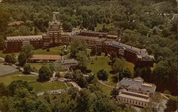 Airview of the Homestead Hot Springs, VA Postcard Postcard