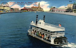 Mississippi Show Boat Ocean Grove, NJ Postcard Postcard