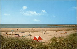 Harbor Road Beach East Dennis, MA Postcard Postcard