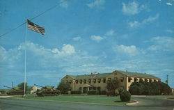 Fort Hood - Administration Building Postcard