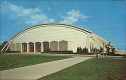 V.P.I. and S.U. Coliseum Blacksburg, VA Postcard Postcard