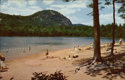 Cathedral Ledge and Echo Lake State Park North Conway, NH Postcard Postcard