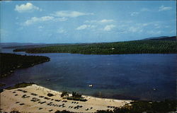 Mt. Sunapee State Park Beach New Hampshire Postcard Postcard