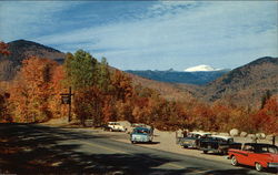 Southern Approach to Crawford Notch Postcard