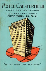 Hotel Chesterfield Postcard