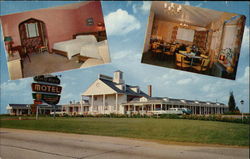 White House Motel, Inc. Restaurant and Cocktail Lounge Postcard