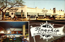 Flagship Restaurant Postcard