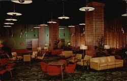 Y.M.C.A. Hotel - Main Lobby Chicago, IL Postcard Postcard