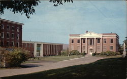 Oblate Preparatory Seminary - Morris Hall and Chapel Bucksport, ME Postcard Postcard