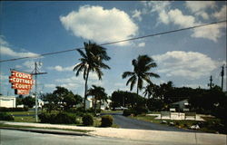 Cook's Cottage Court Motel Riviera Beach, FL Postcard Postcard