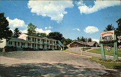 Bennington Motel Vermont Postcard Postcard