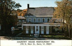 Country House Restaurant & Oxbow Lounge Postcard