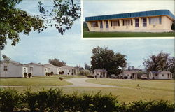 The Hollow Cabins and Motel Postcard