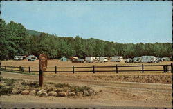 Mt. Battie Camp Grounds Camden, ME Postcard Postcard