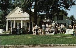 Memorial Library Boothbay Harbor, ME Postcard Postcard