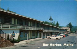 Frenchman's Bay Motel Bar Harbor, ME Postcard Postcard