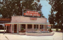 Avalon Motor Hotel Postcard