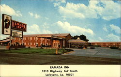 Ramada Inn Lafayette, LA Postcard Postcard