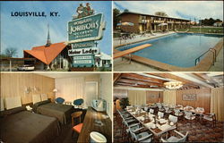 Howard Johnson's Motor Lodge and Restaurant Louisville, KY Postcard Postcard
