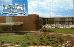 University Inn Postcard