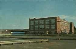 Junior High School Plainville, CT Postcard Postcard