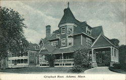 Greylock Rest Adams, MA Postcard Postcard