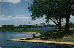 View Across Charles River Postcard