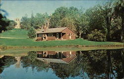 The Sally Inman Shelter, Northfield School East Northfield, MA Postcard Postcard