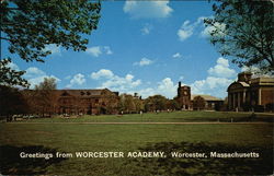 Worcester Academy Postcard