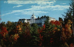 Franconia College From Main Street, Open in 1963 New Hampshire Postcard Postcard