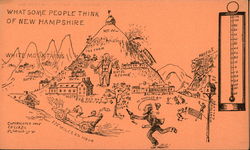 What Some People Think of New Hampshire Postcard Postcard