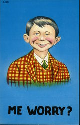 Me Worry? Postcard