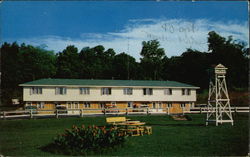 Pike Point Motel / Mille Lacs Motel Garrison, MN Postcard Postcard