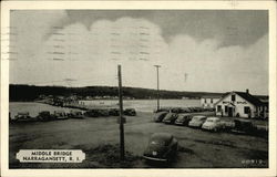 Middle Bridge on Narrow River Postcard