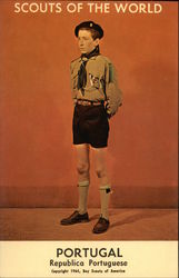 Scouts of the World: Portugal (Republica Portuguese) Postcard