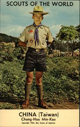 Scouts of the World: China (Taiwan / Chung-Hua Min-Kuo) Postcard