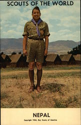 Scouts of the World: Nepal Postcard