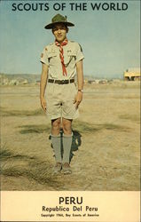Scouts of the World: Peru (Republica Del Peru) Postcard