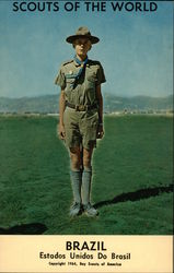 Scouts of the World: Brazil (Estados Unidos Do Brasil) Postcard