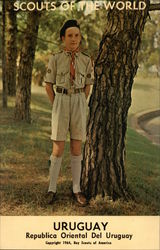 Scouts of the World: Uruguay (Republica Oriental Del Uruguay) Postcard