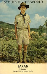 Scouts of the World: Japan (Nippon) Postcard