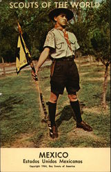 Scouts of the World: Mexico (Estados Unidos Mexicanos) Postcard