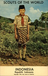 Scouts of the World: Indonesia (Republik Indonesia) Postcard